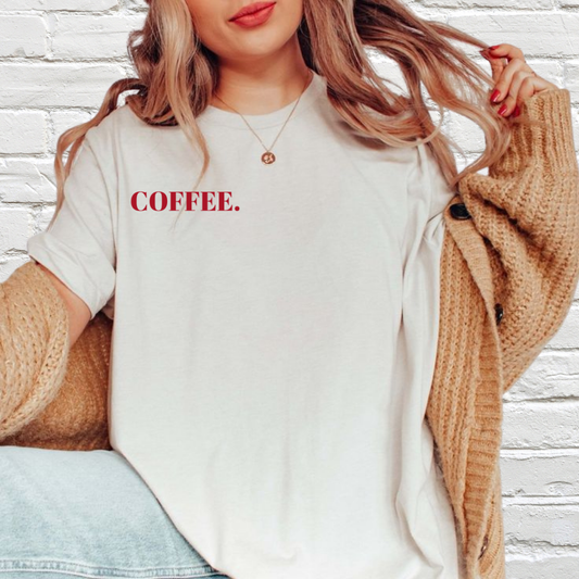 Coffee? Coffee! - Oversized Unisex T-shirt