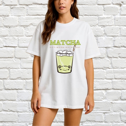 Love the Macha Process?- Unisex Oversized T-shirt