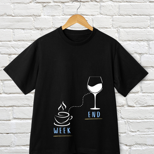 How's your WEEK-END? - Oversized Unisex T-shirt!