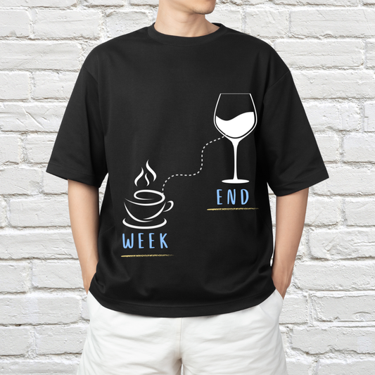 How's your WEEK-END? - Oversized Unisex T-shirt!